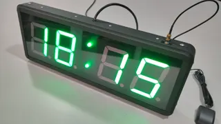 4-inch 4-digit GPS wall clock — photograph 6