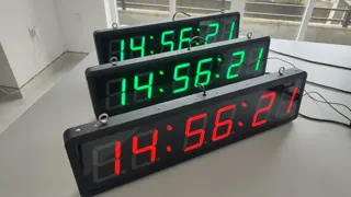 4-inch 6-digit GPS wall clock — photograph 4