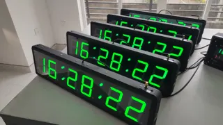 4-inch 6-digit GPS wall clock — photograph 7