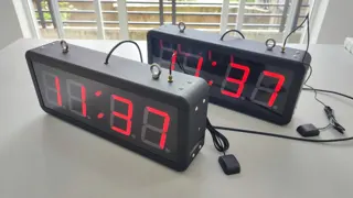 4-inch 4-digit double-sided GPS clock — photograph 4