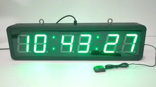 4-inch 6-digit double-sided GPS clock — photograph 4