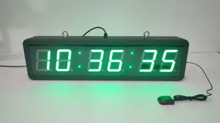 4-inch 6-digit double-sided GPS clock — photograph 5