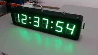 4-inch 6-digit double-sided GPS clock — photograph 6