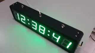 4-inch 6-digit double-sided GPS clock — photograph 7