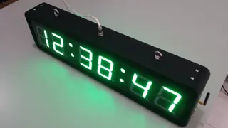 4-inch 6-digit double-sided GPS clock — photograph 8