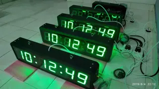 4-inch 6-digit double-sided GPS clock — photograph 9