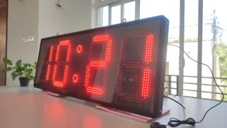 12-inch 4-digit GPS wall clock — photograph 5