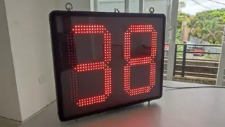 12-inch 2-digit swimming pace clock — photograph 2