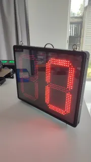 12-inch 2-digit swimming pace clock — photograph 4