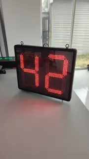12-inch 2-digit swimming pace clock — photograph 5