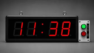 4-inch 4-digit digital stopwatch — photograph 1