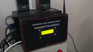 12-inch 6-digit scale display – LoRa RF — photograph 4