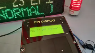 Raw material request display – LoRa RF — photograph 3