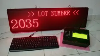 Wireless production data display – LoRa RF — photograph 4