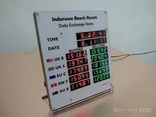 Desktop forex rate display – Bluetooth — photograph 2