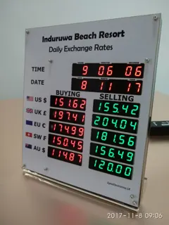 Desktop forex rate display – Bluetooth — photograph 5